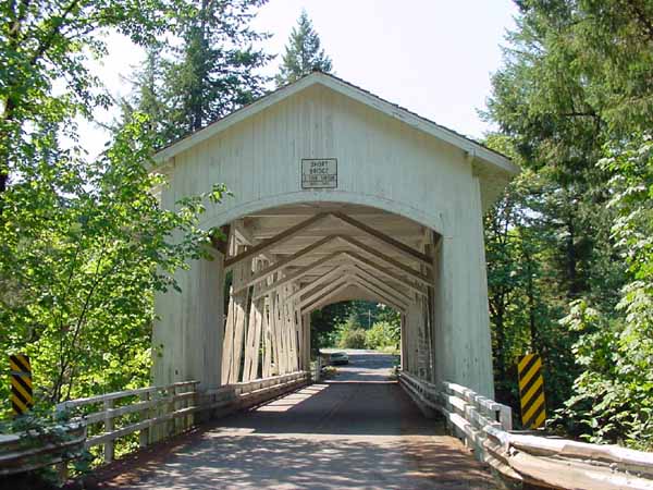 Short Bridge, over the South Fork of the Santiam River, Lynn County, OR.